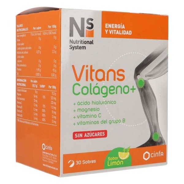 NS Vitans Colágeno+ 30 sobres