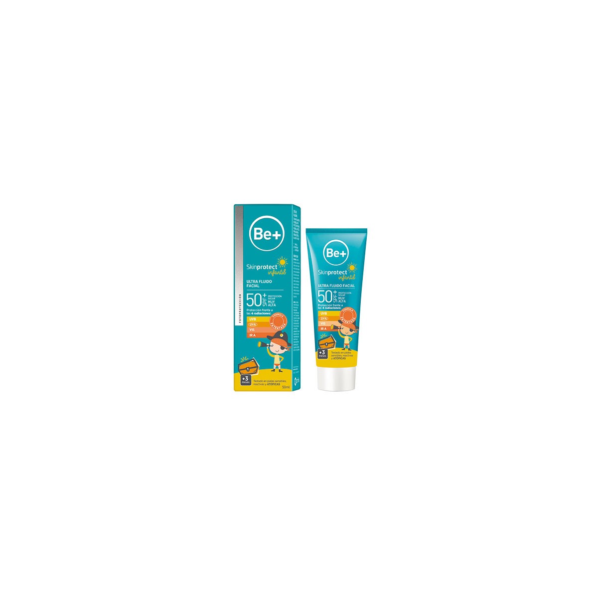 Be+ SKINPROTECT ULTRAFLUIDO FACIAL INFANTIL SPF50+