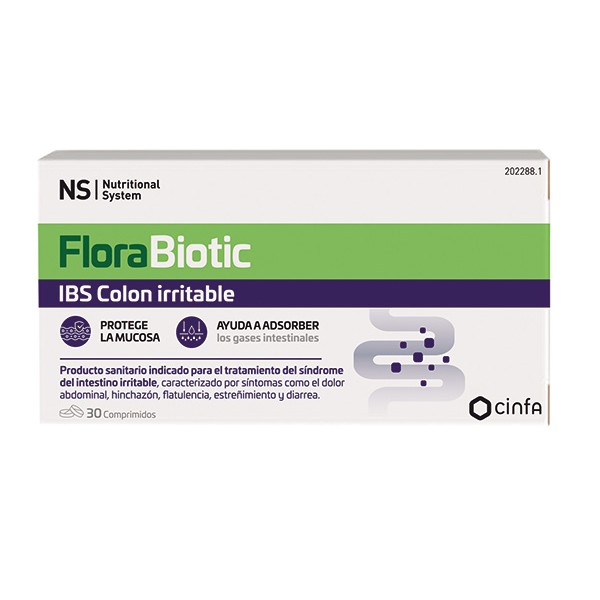 Ns Florabiotic IBS Colon Irritable 30 Comprimidos