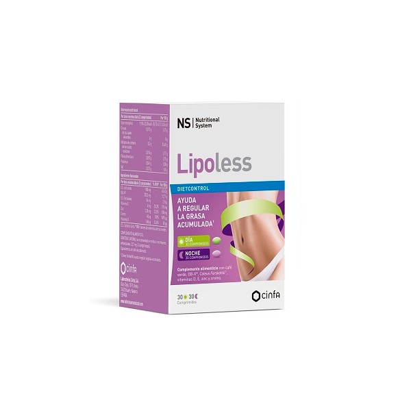 NS Lipoless 60 Comprimidos