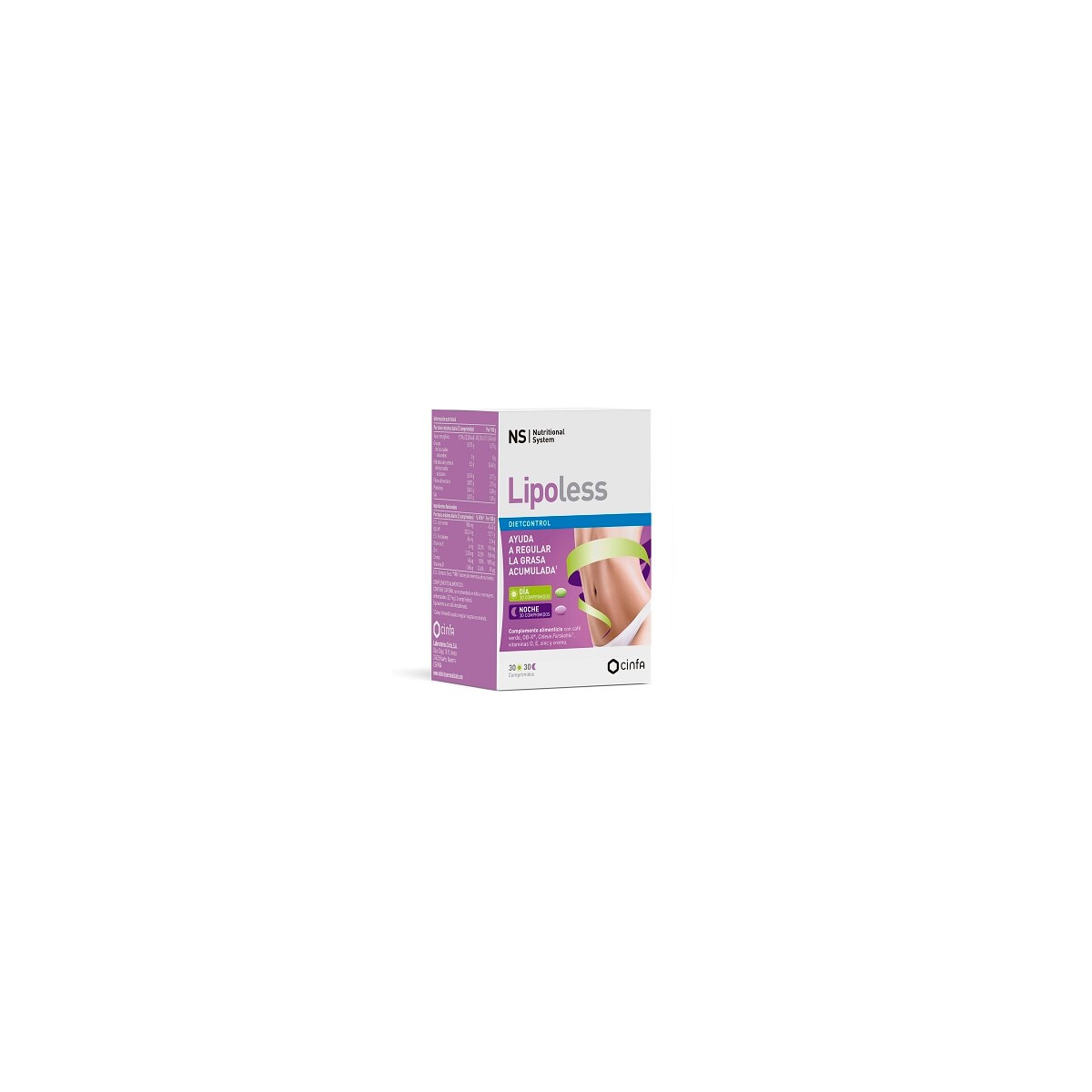 NS Lipoless 60 Comprimidos