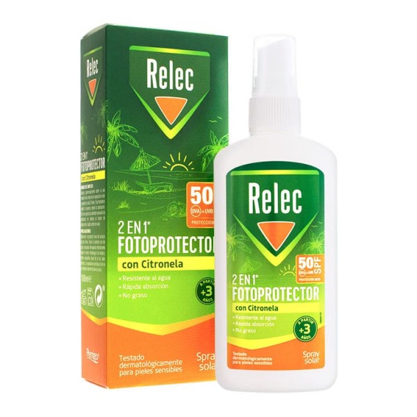 Relec 2en1* FOTOPROTECTOR con Citronela