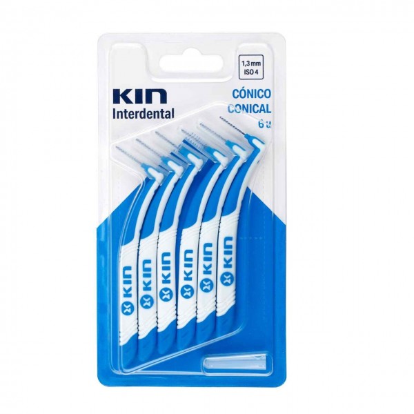 Cepillos interdentales KIN CONICO 6uds