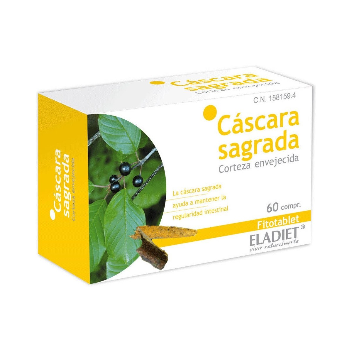 eladiet cascara sagrada fitotablet 60 comprimidos