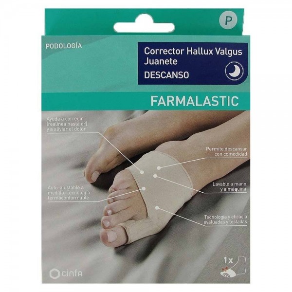farmalastic corrector juanete descanso talla g