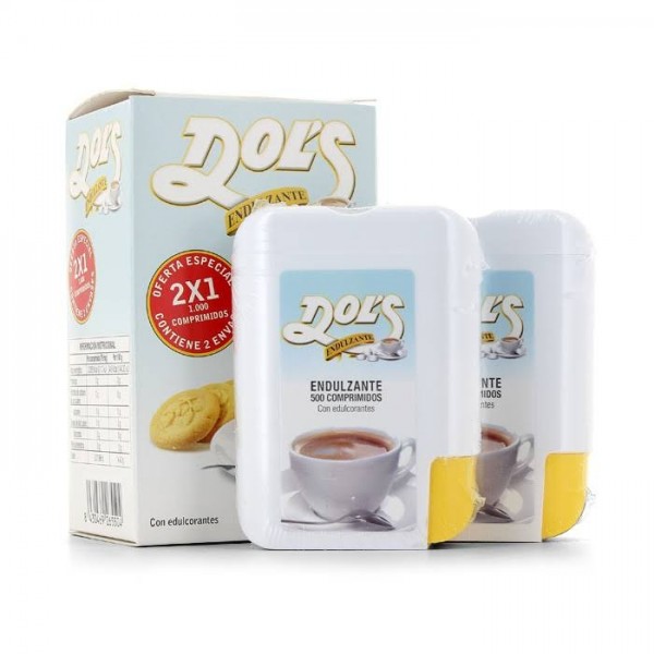 dols endulzante duplo 500 comprimidos