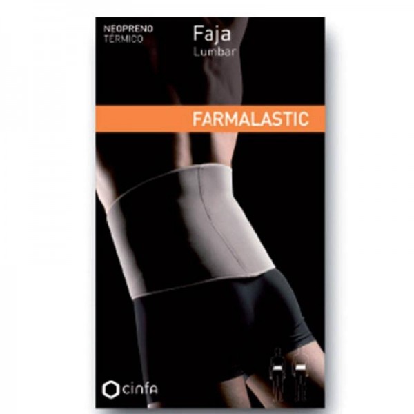 faja lumbar de neopreno farmalastic talla2
