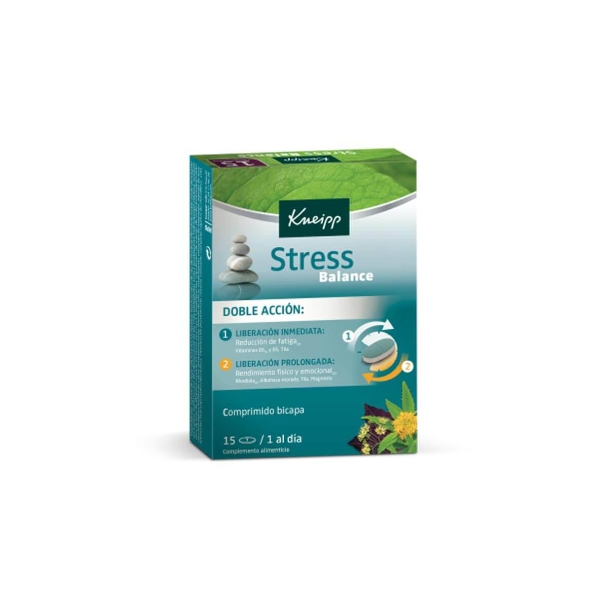 kneipp stress balance 15 comprimidos