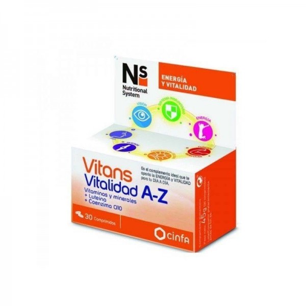 ns vitans vitalidad a z 100 comprimidos