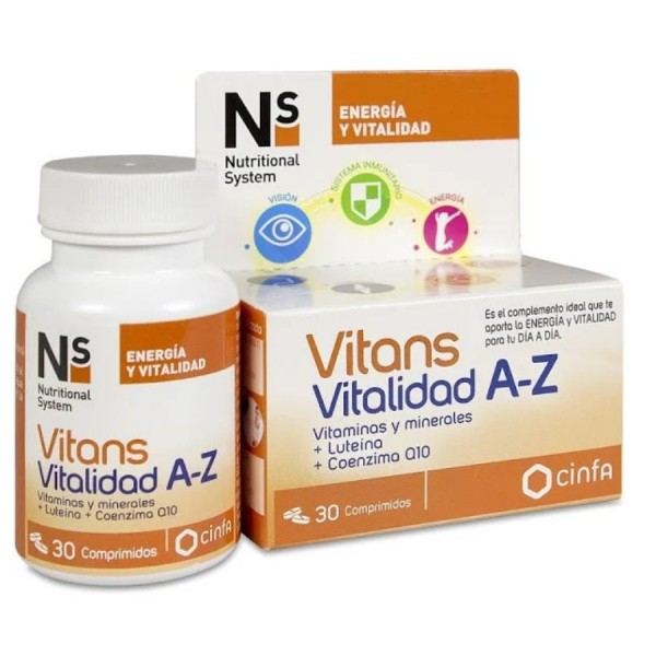 ns vitans vitalidad a z 30 comprimidos