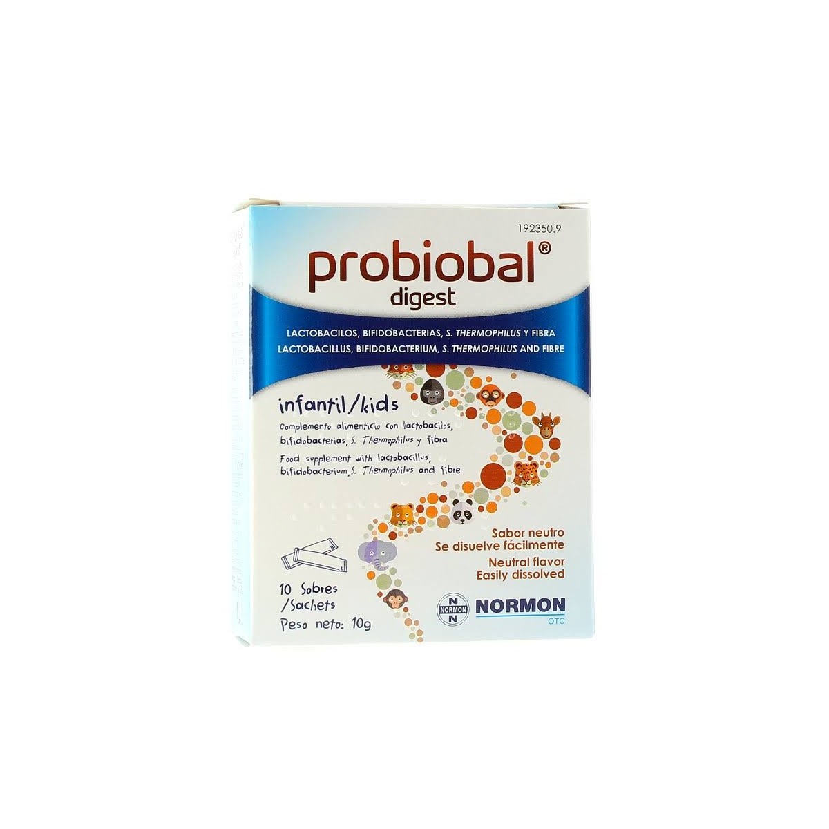 probiobal digest infantil 10 sobres