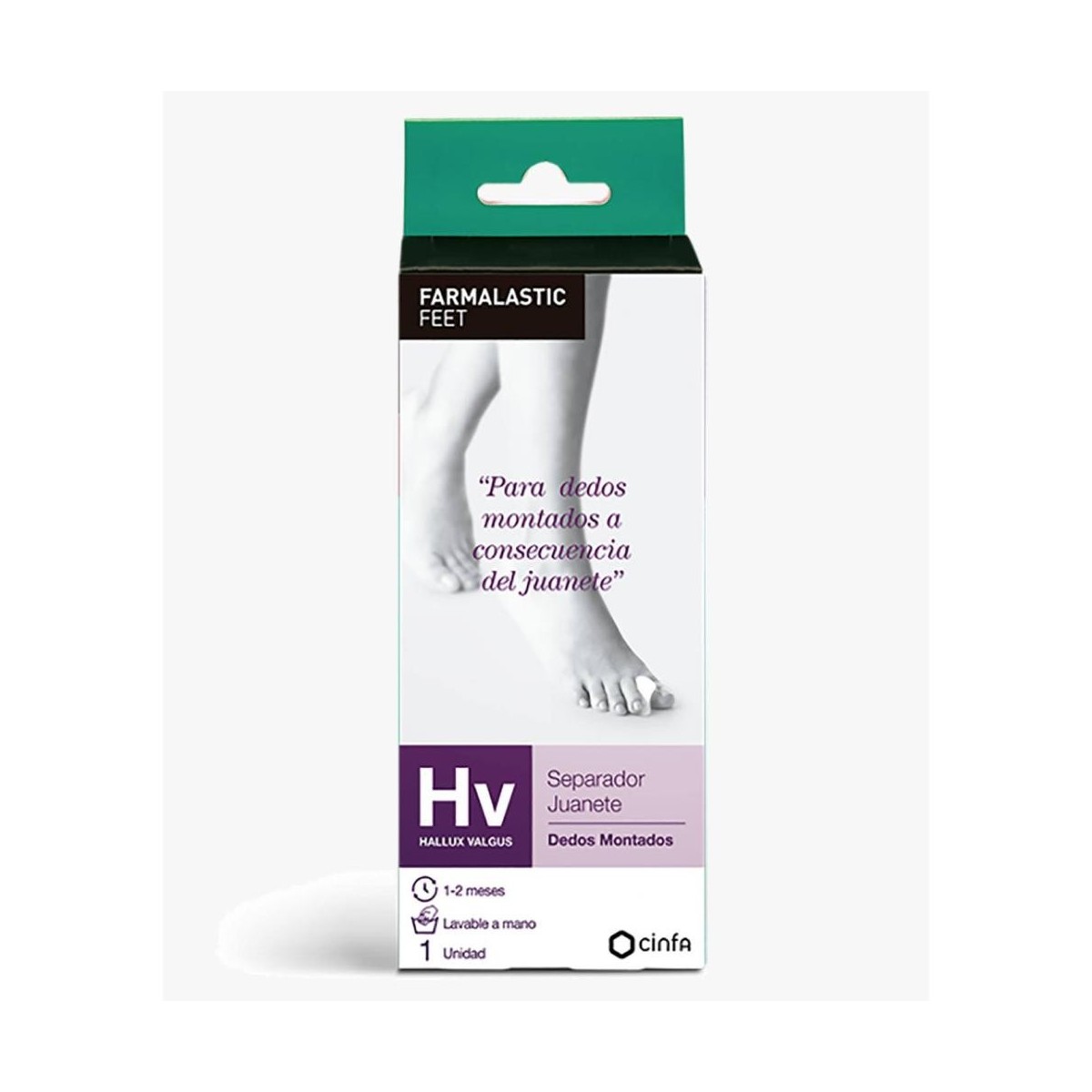 farmalastic separador hallux valgus juanete