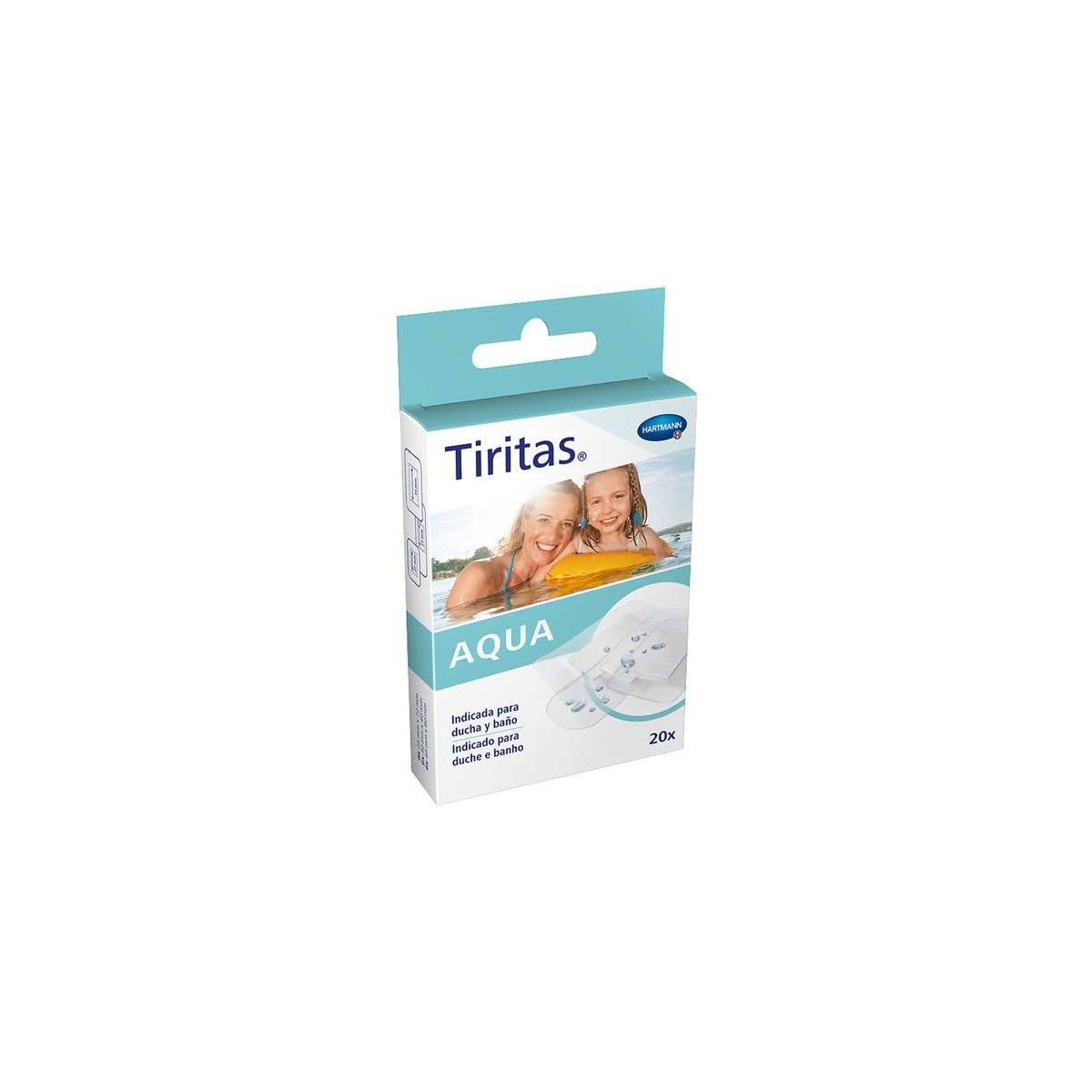tiritas aqua 3 tamanos 20 u
